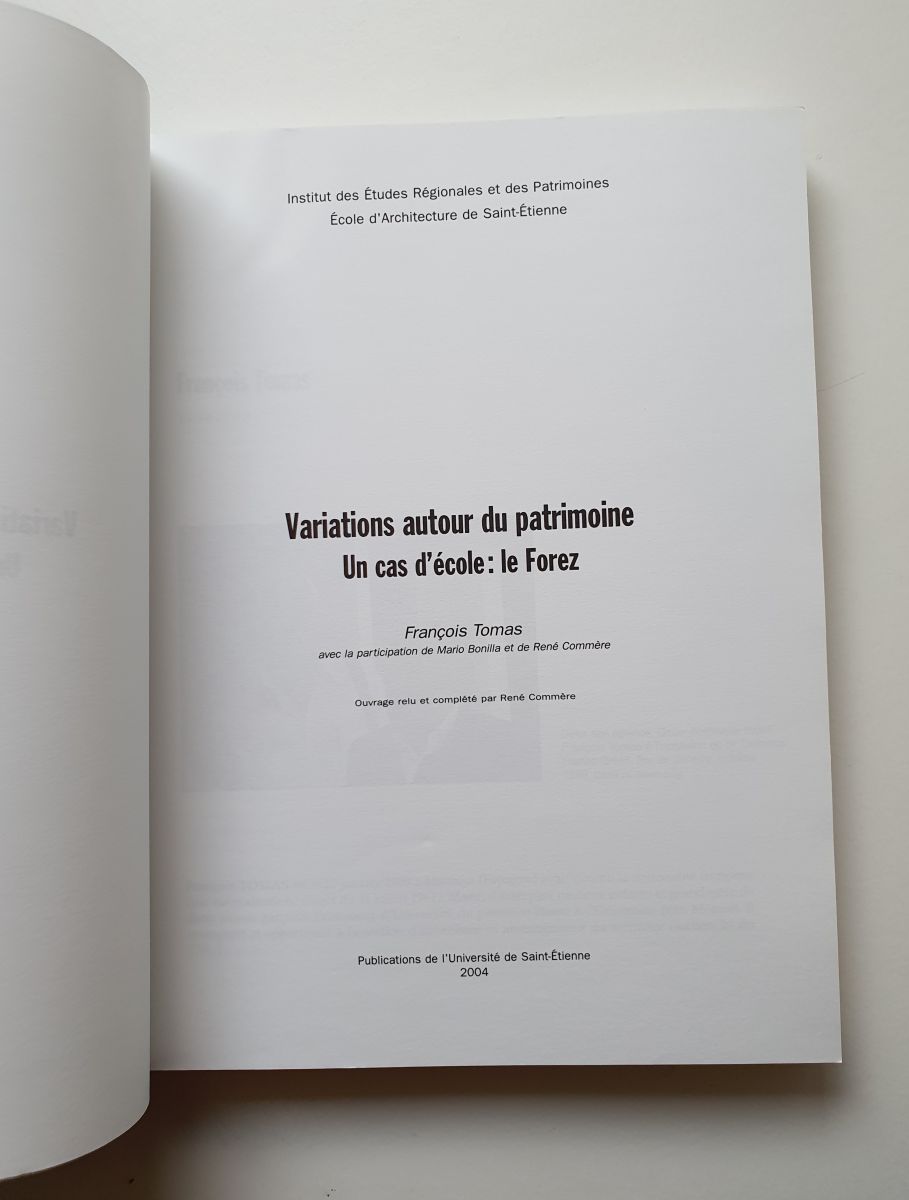 Variations autour du patrimoine