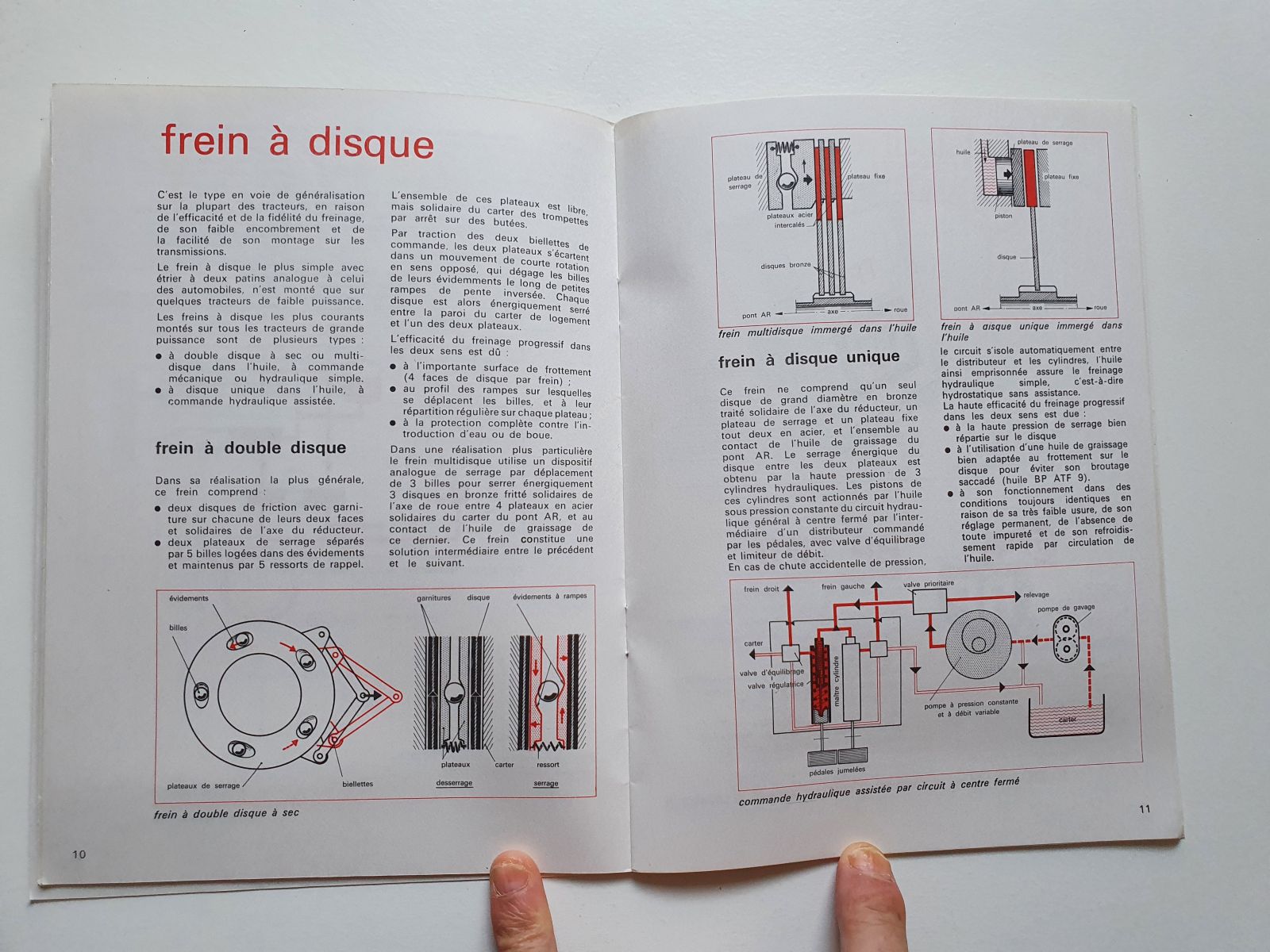 La documentation agricole n?102 le freinage 