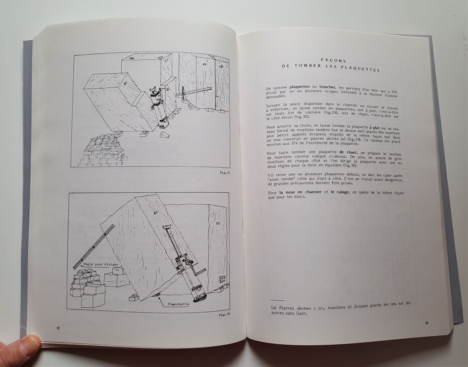 technologie de la taille de pierre Aladenise